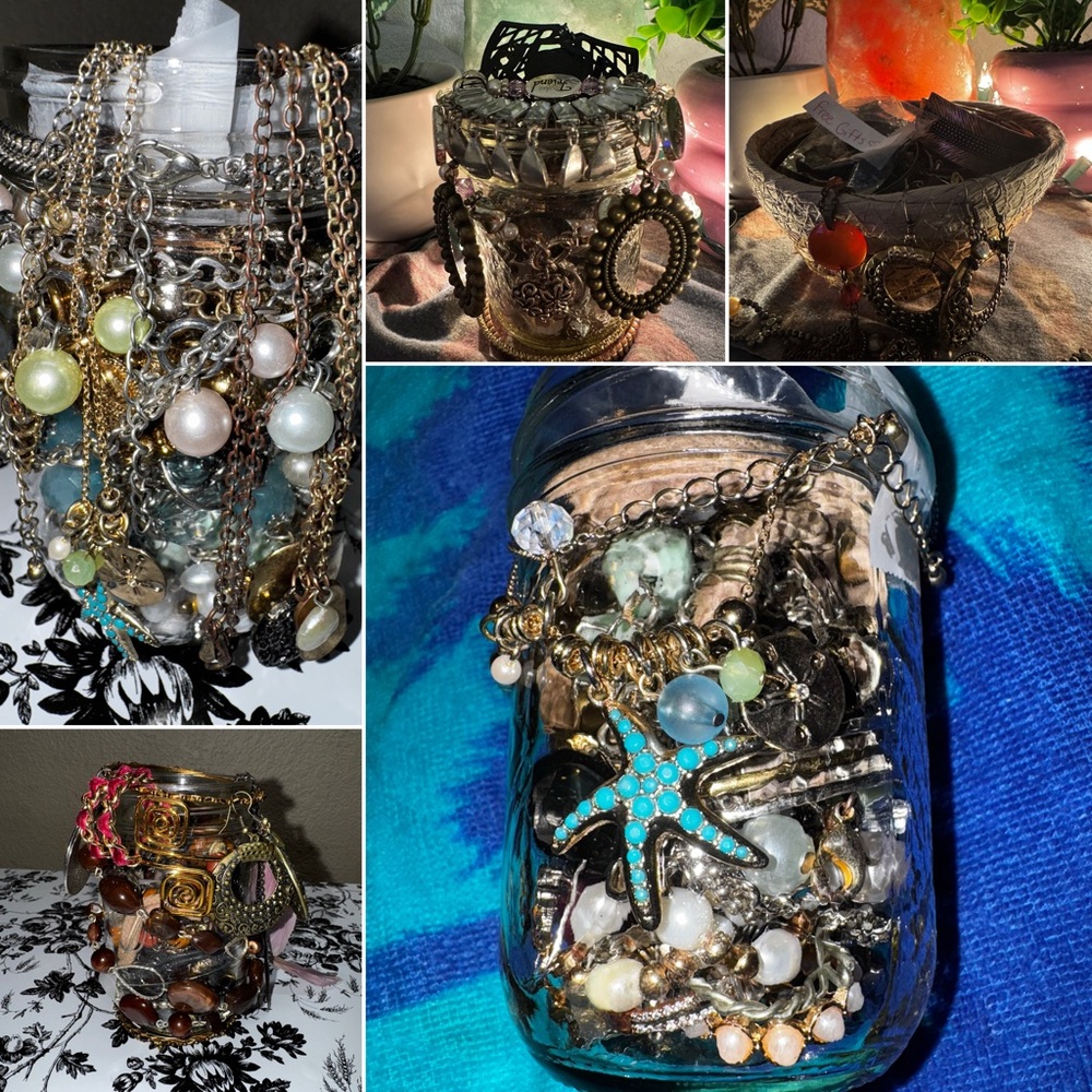Mystery Jewelry Jars (PAST JARS/NOTFORSALE)